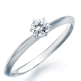 定番の婚約指輪