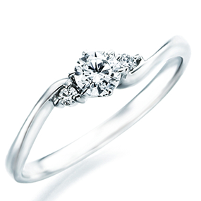 定番の婚約指輪