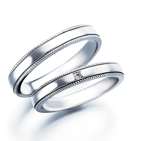ストレートタイプの結婚指輪